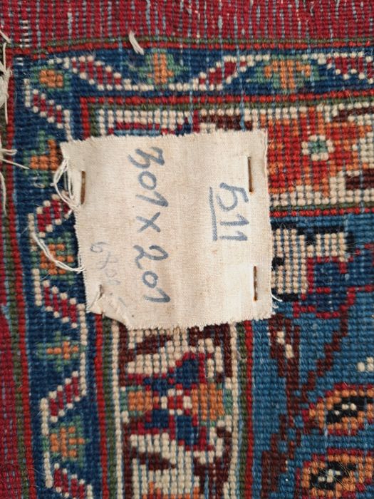 Cudny Irański Kashan ręcznie tkany wełniany dywan 301x201cm nr 1531