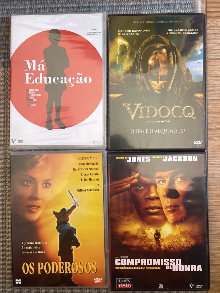 Dvd filme má educação vidocq os poderosos compromisso de honra