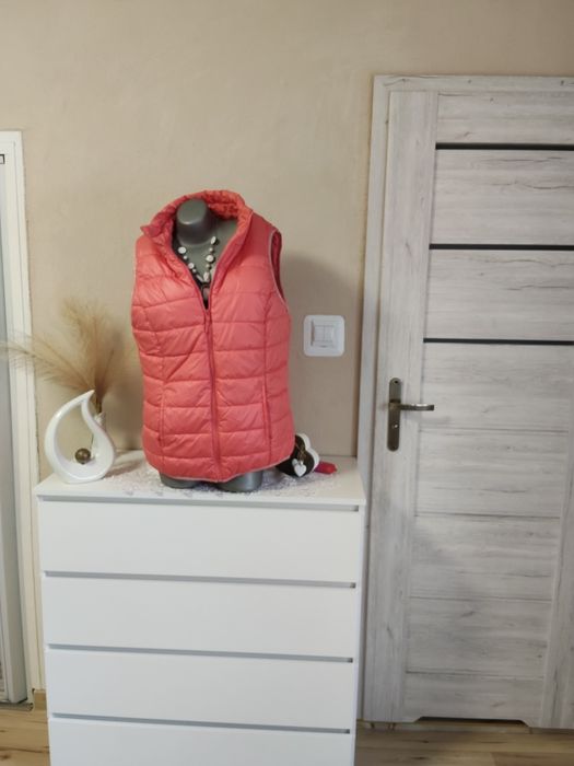 Super kamizelka bezrękawnik pikowany damski XXL