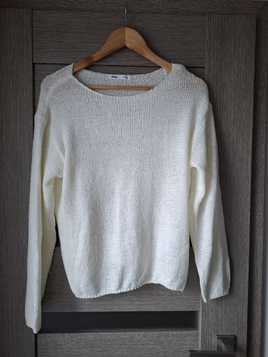 ażurowy sweter damski S