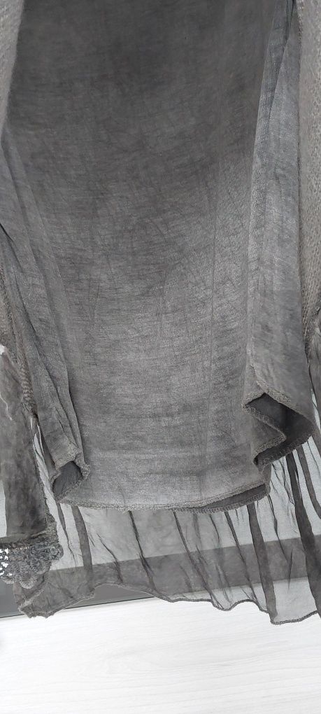 Sweter szary xl xxl
