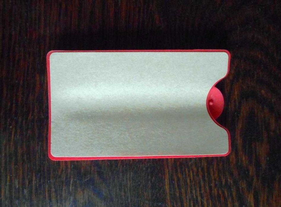 Uchwyt etui na karty, na telefon, "plecki" - 30 szt. różnokolorowe