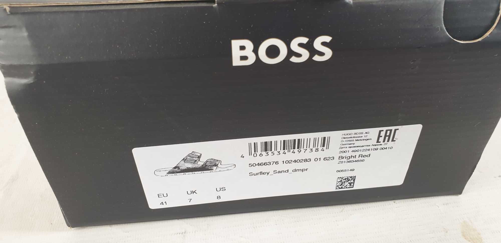 KLAPKI SURFLEY HUGO BOSS SAND  klapki męskie   rozmiar  41