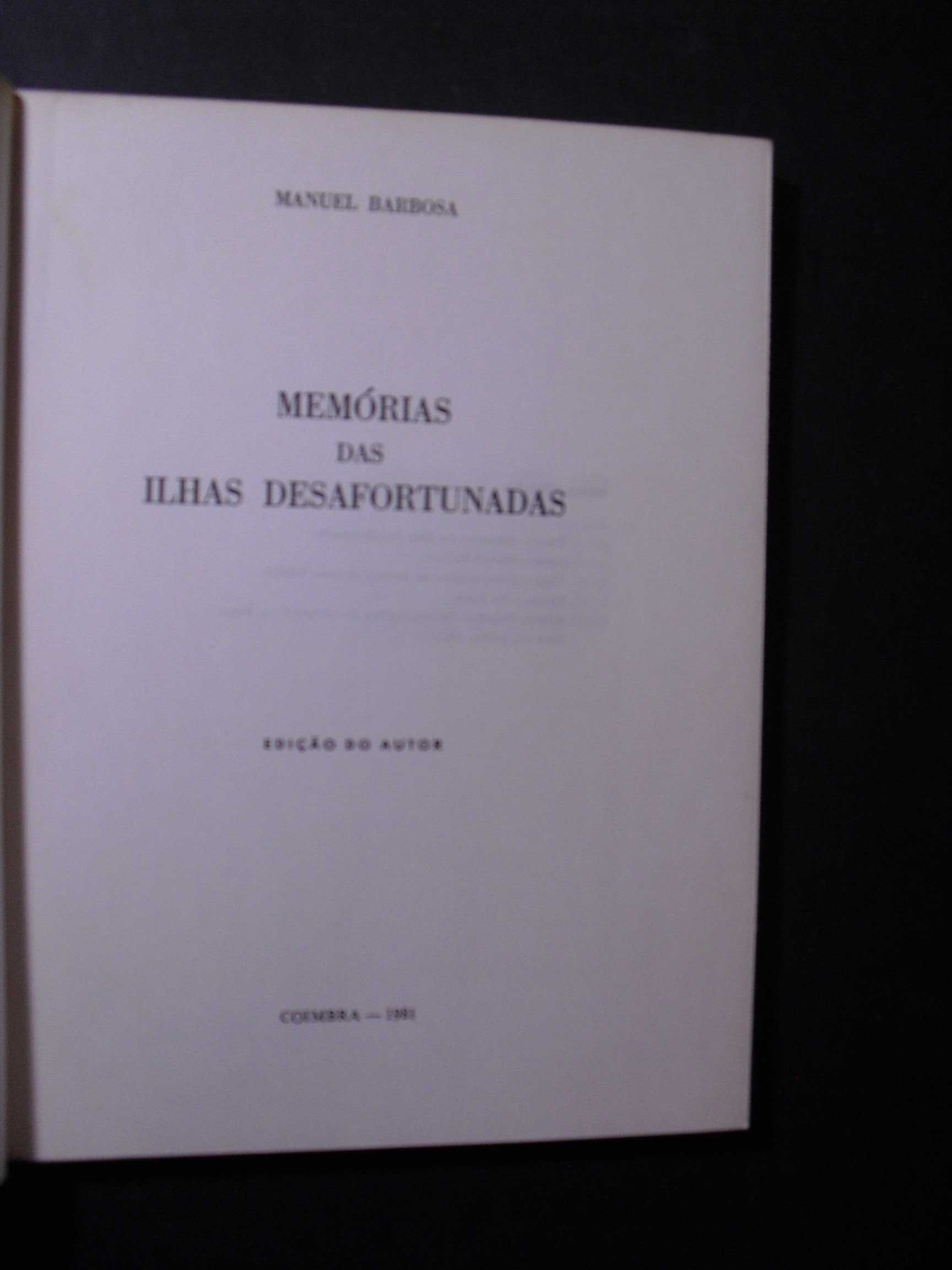 Barbosa (Manuel);Memórias das Ilhas Desafortunadas