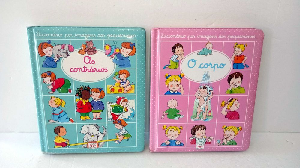 livros da Coleção - Dicionário por imagens dos Pequeninos