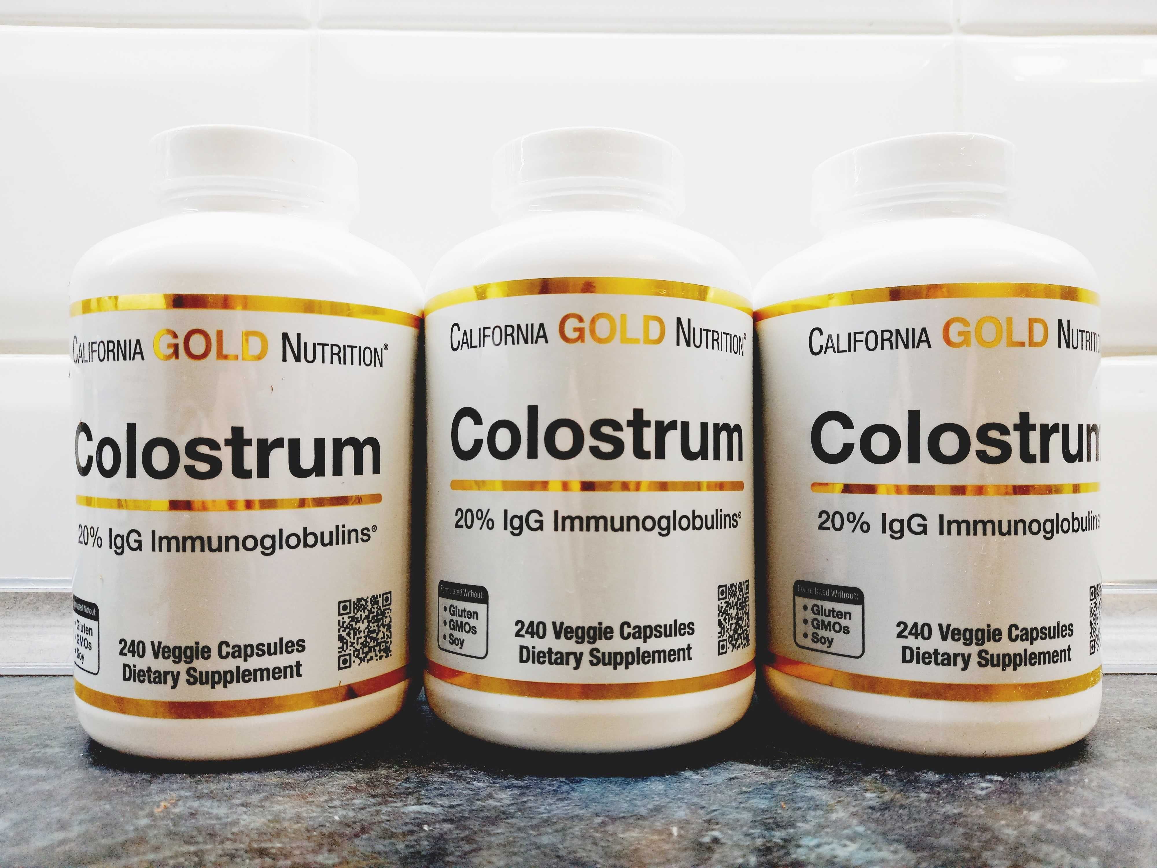 CGN, Colostrum (240 капс.), колострум, молозиво