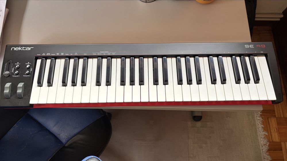 Controlador de teclado midi