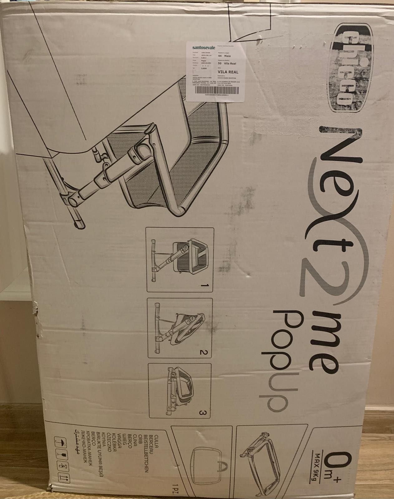 Next2me popup chicco