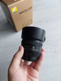 Obiektyw Nikkor 50/1.4G Nikon 50mm 1.4