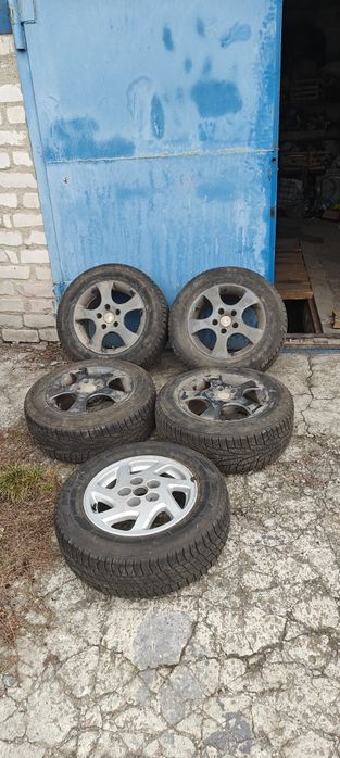 Диски r15 5/114.3 с зимними шинами