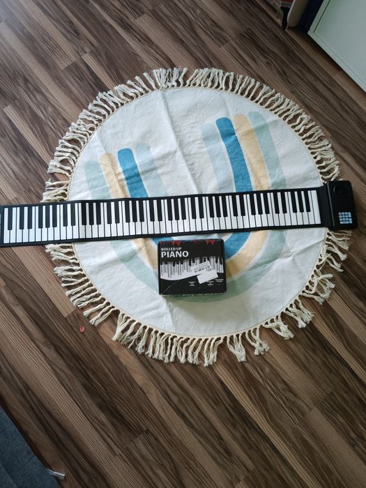Zwijane pianino przenośne 88 klawiszy