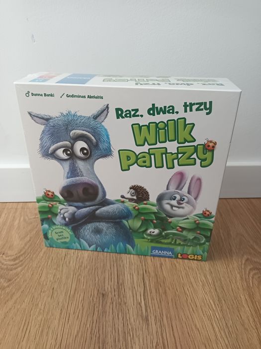 raz, dwa trzy wilk patrzy granna gra planszowa