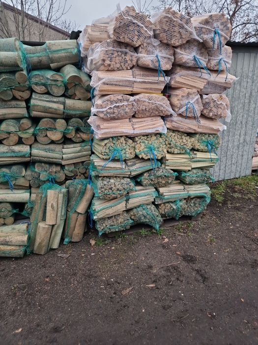 Drewno opalowe  workowane