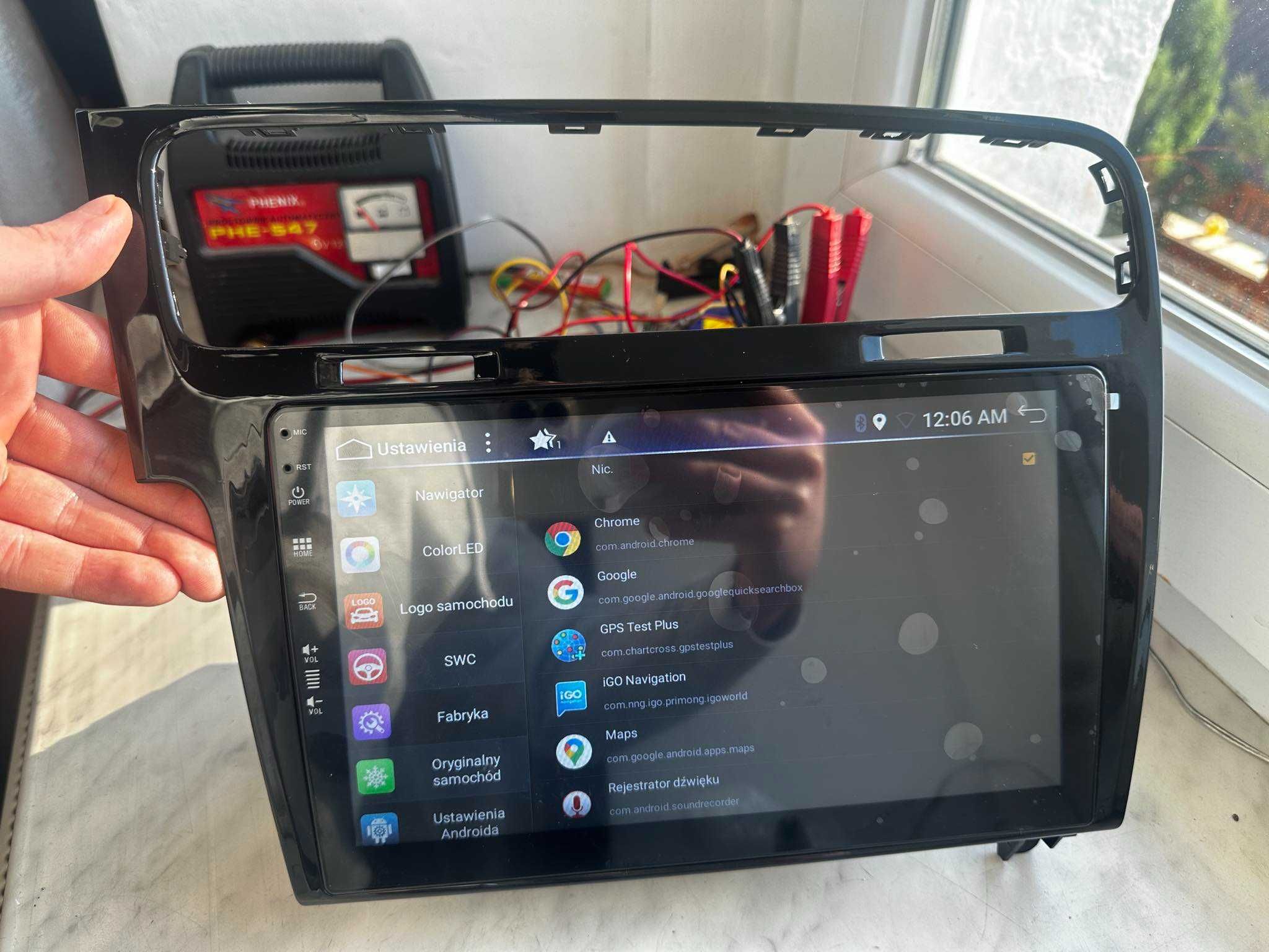 Radio Android Nawigacja VW Golf 7 CARPLAY GPS WIFI BT 4/64GB DAB+ PL