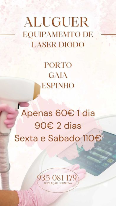 Aluguer equipamentos laser diodo