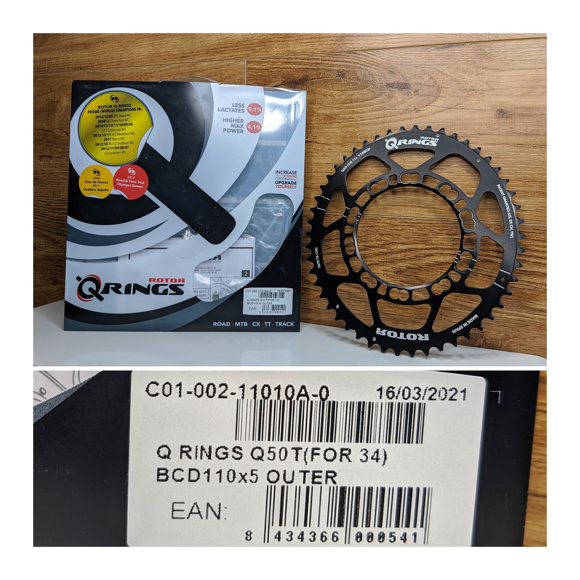 Зірка Rotor Q Rings  Aero