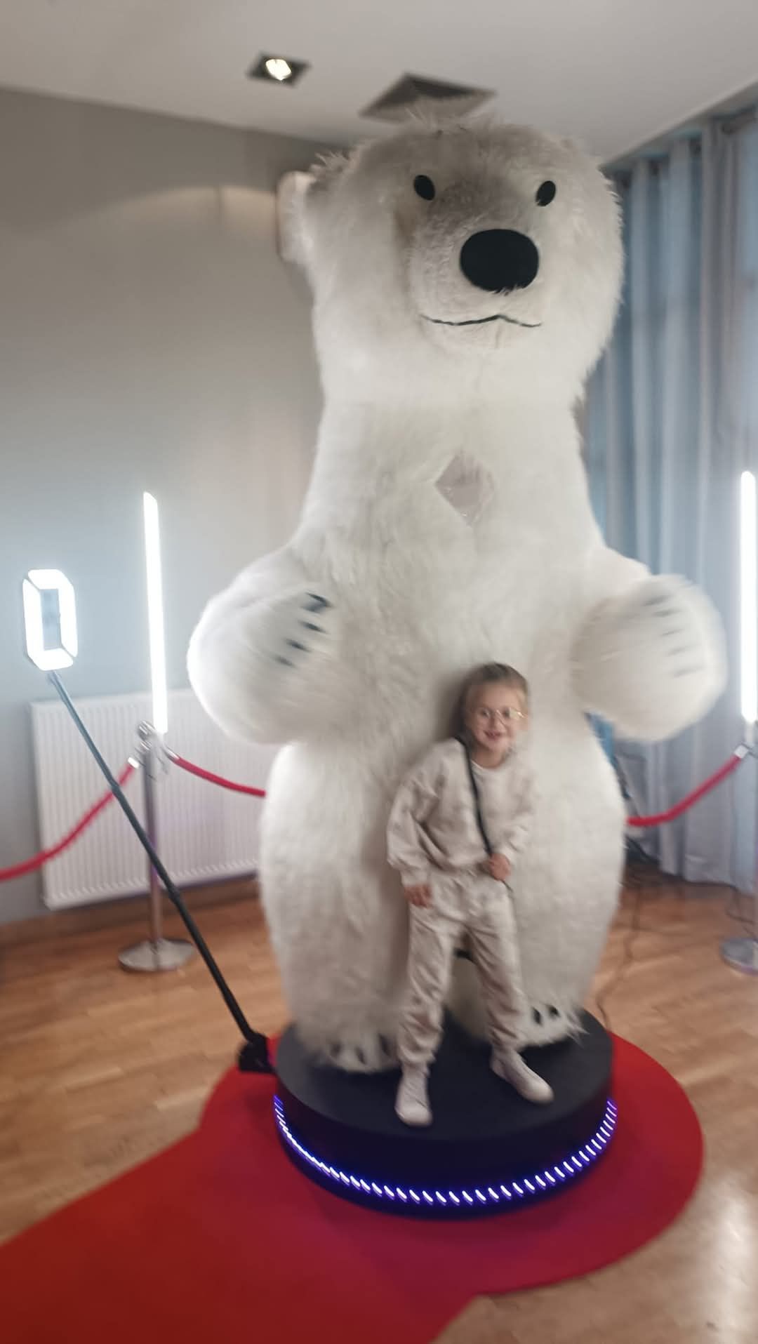 Dmuchana zjeżdżalnia duża  Wata cukrowa