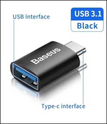 Хаб Ugreen CM475 USB 3.0-3xUSB 3.0/Type-C+RJ45+ПОДАРУНОК BASEUS Type-C