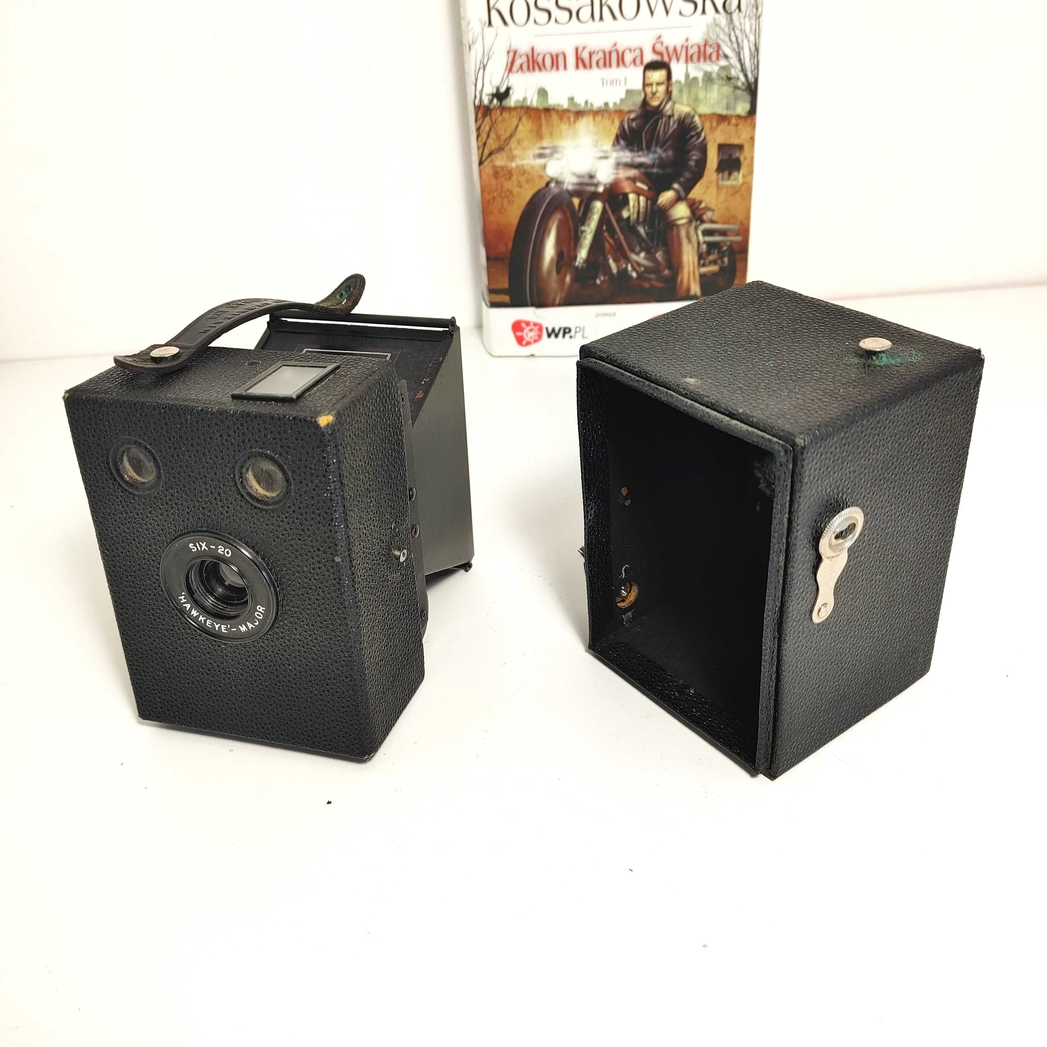 Aparat pudełkowy KODAK six-20 HAWKEYE-Major BOX lata 30 te XX ŁADNY