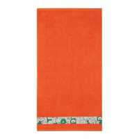 Ręcznik 30x50 zwierzątka pomarańczowy frotte