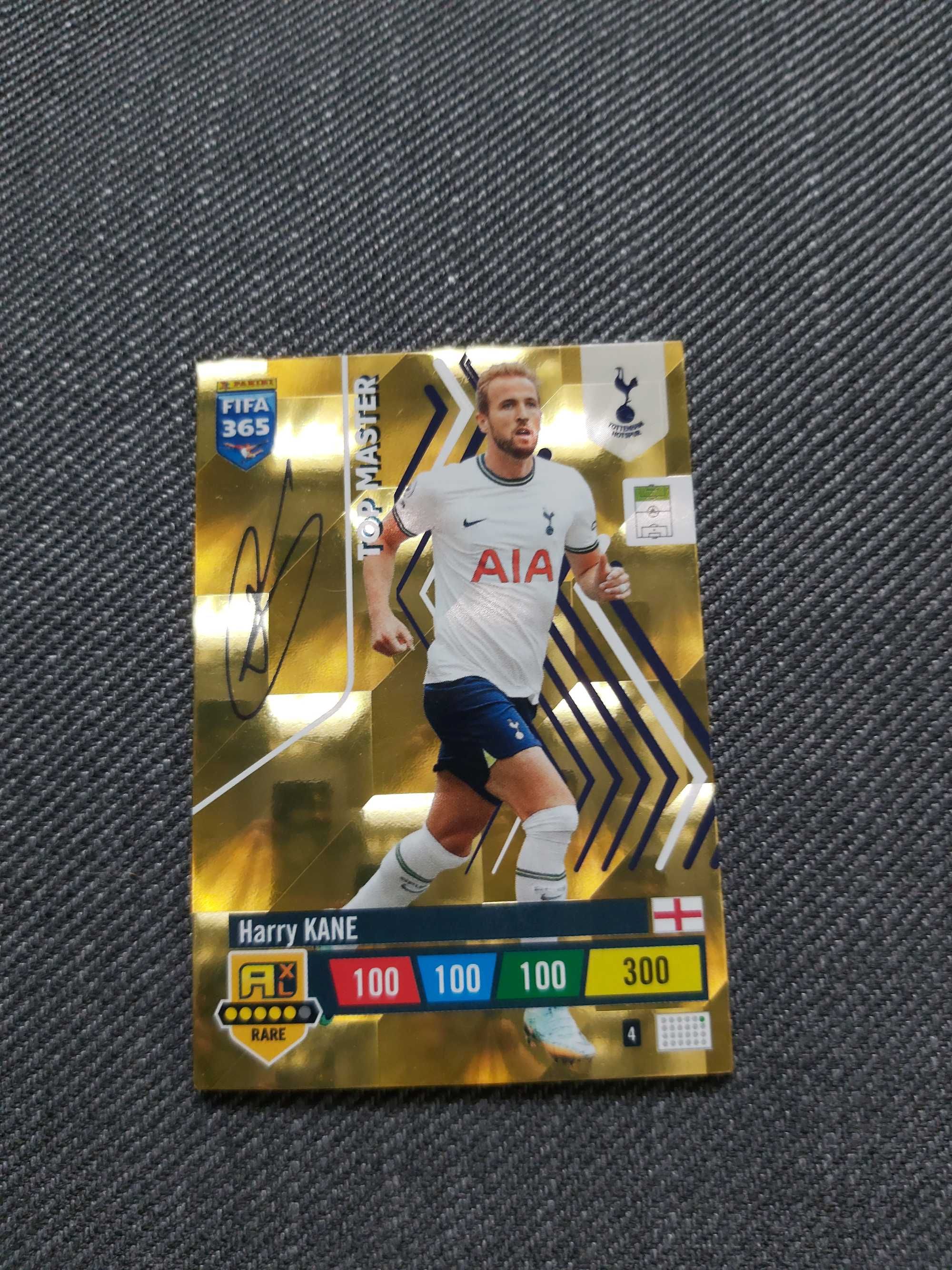 Karta piłkarska TOP MASTER Harry Kane ADRENALYN XL Panini