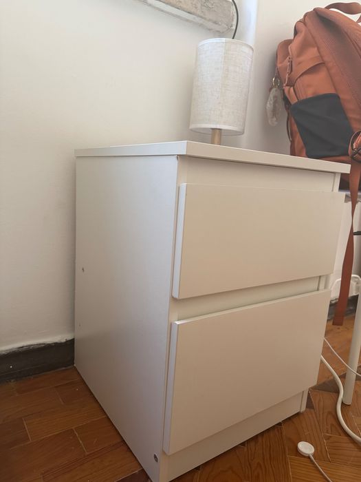Cómoda 2 gavetas, branca IKEA KULLEN