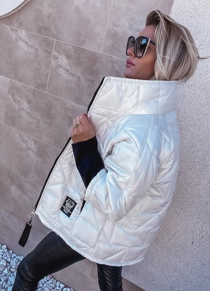Kurtkii przejściowe Oversize plus size uniwersalny