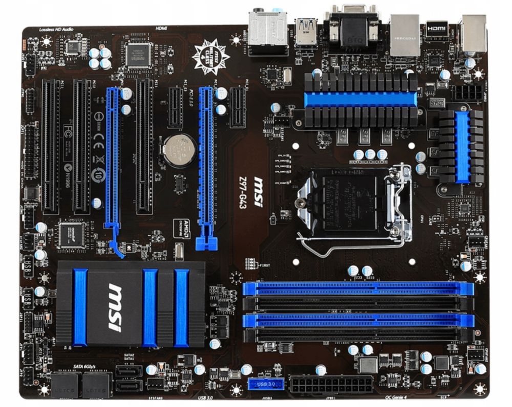 MSI Z97-G43 i5 4690k 12 gb ram gtx 970