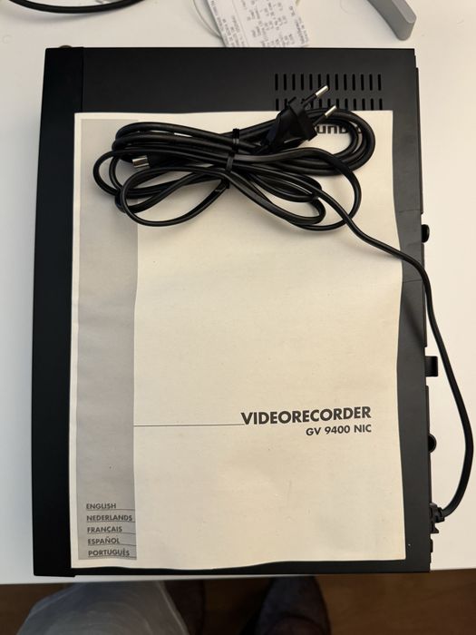 Leitor VHS Grundig GV 9400 NIC