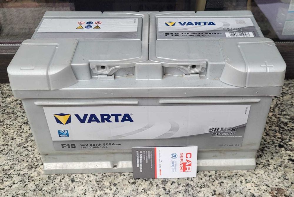 Akumulator Nowy Varta 85Ah 800A P+ Silver D