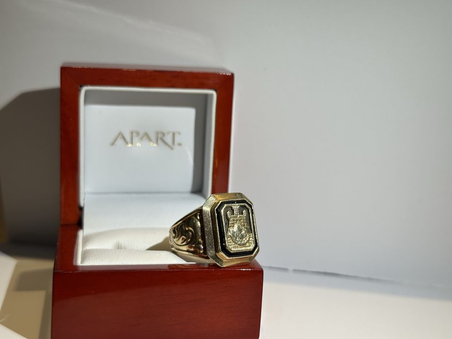 Sygnet męski złoty