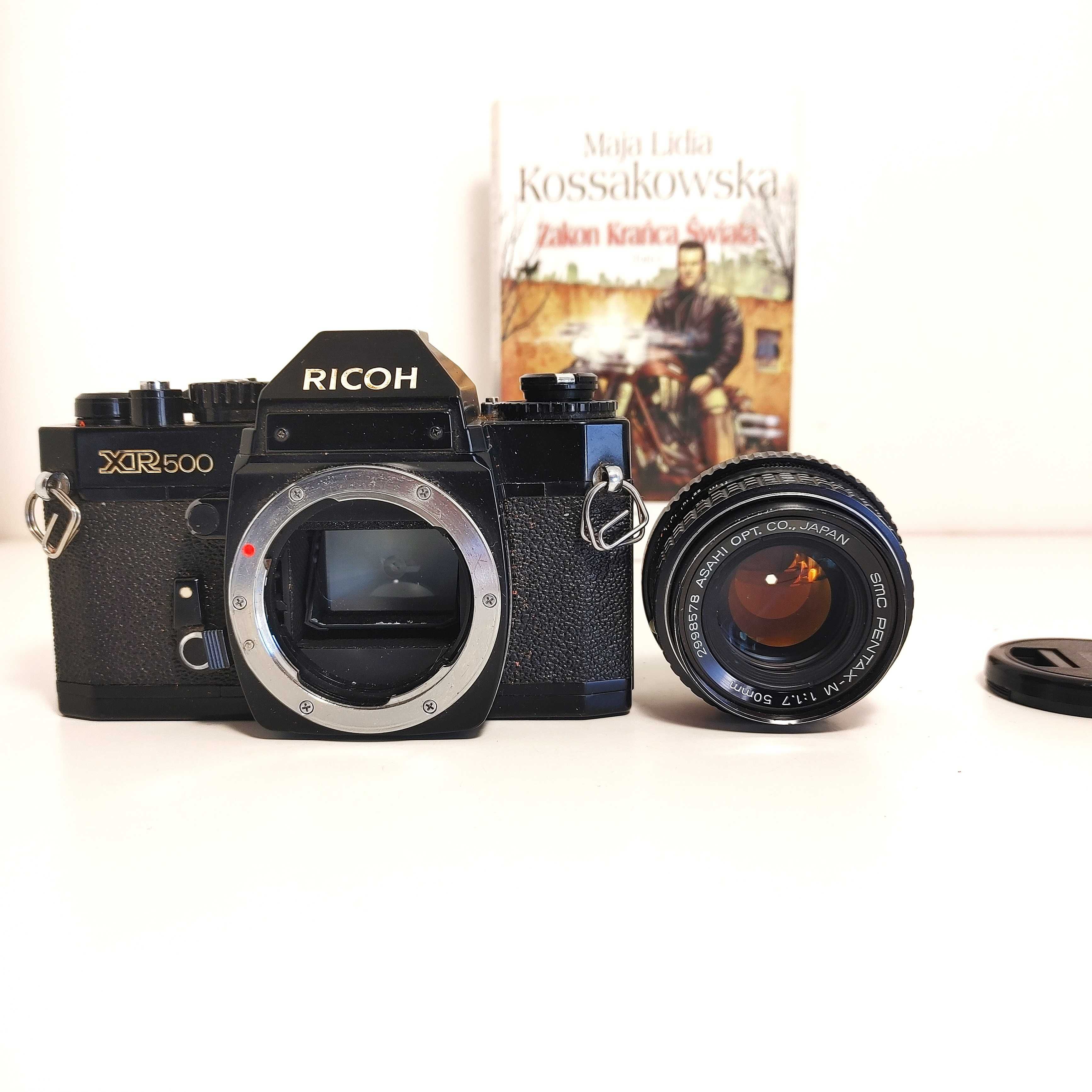 Na dobry początek lustrzanka analogowa RICOH XR-500 / KR-5 z 50mm 1,7
