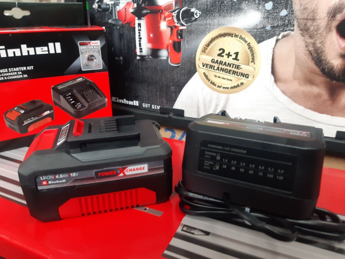 Аккумулятор + зарядное Einhell 18V 4,0Аh Starter-Kit !ЦІНА ДОГОВІРНА!