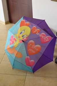 Parasolka dla dziewczynki na pochmurne lub słoneczne dni
