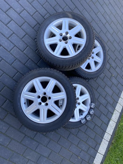 Alufelgi 16’ Volvo z oponami Dębica