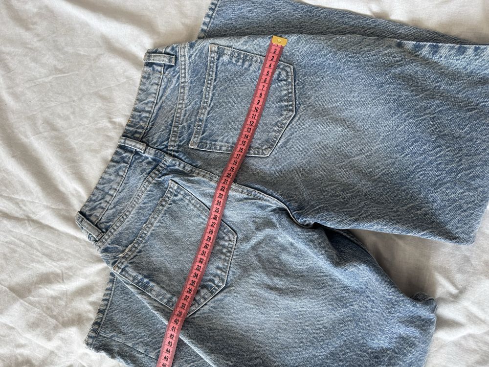 сині джинси zara