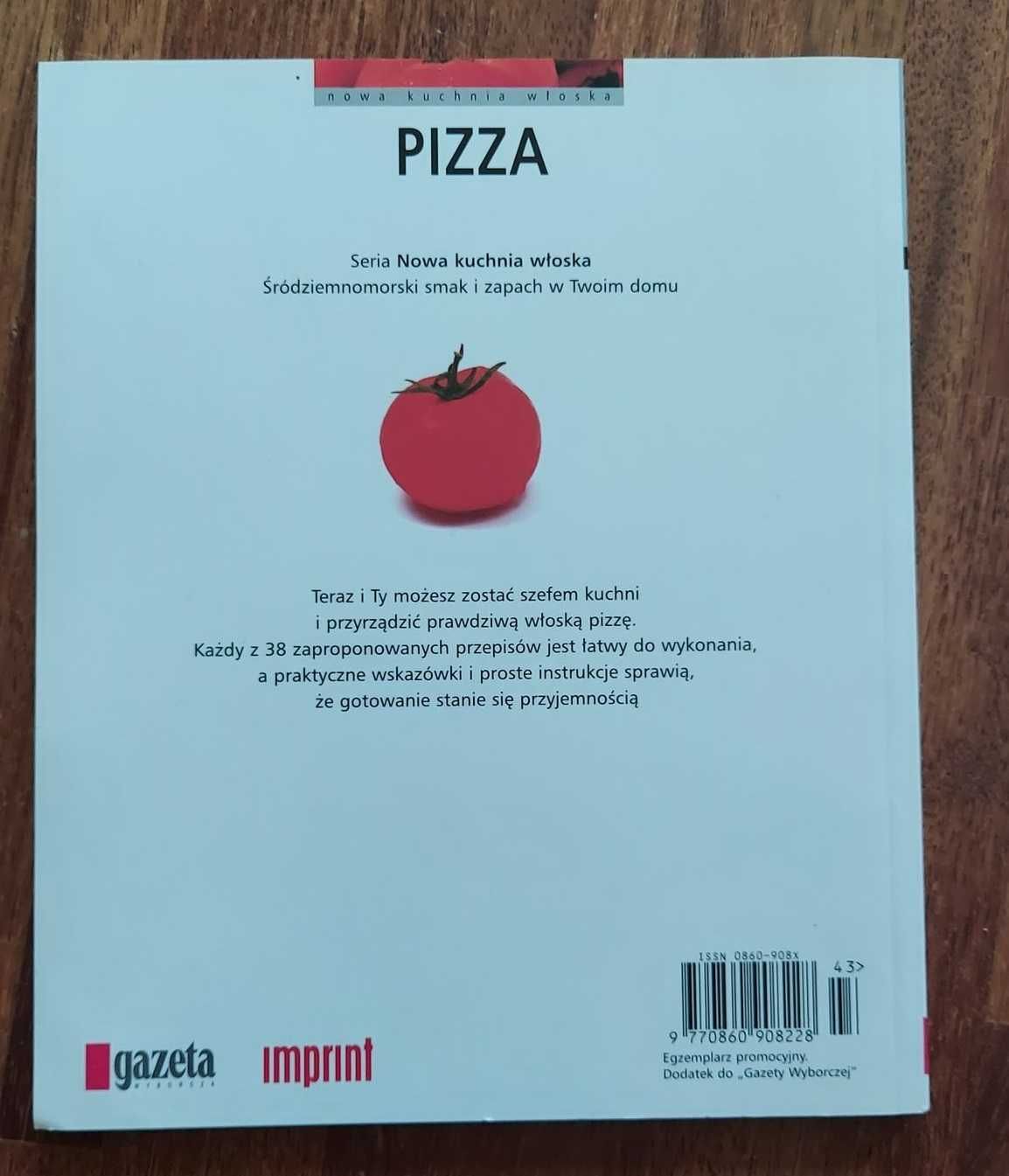 książka kucharska Pizza przepisy