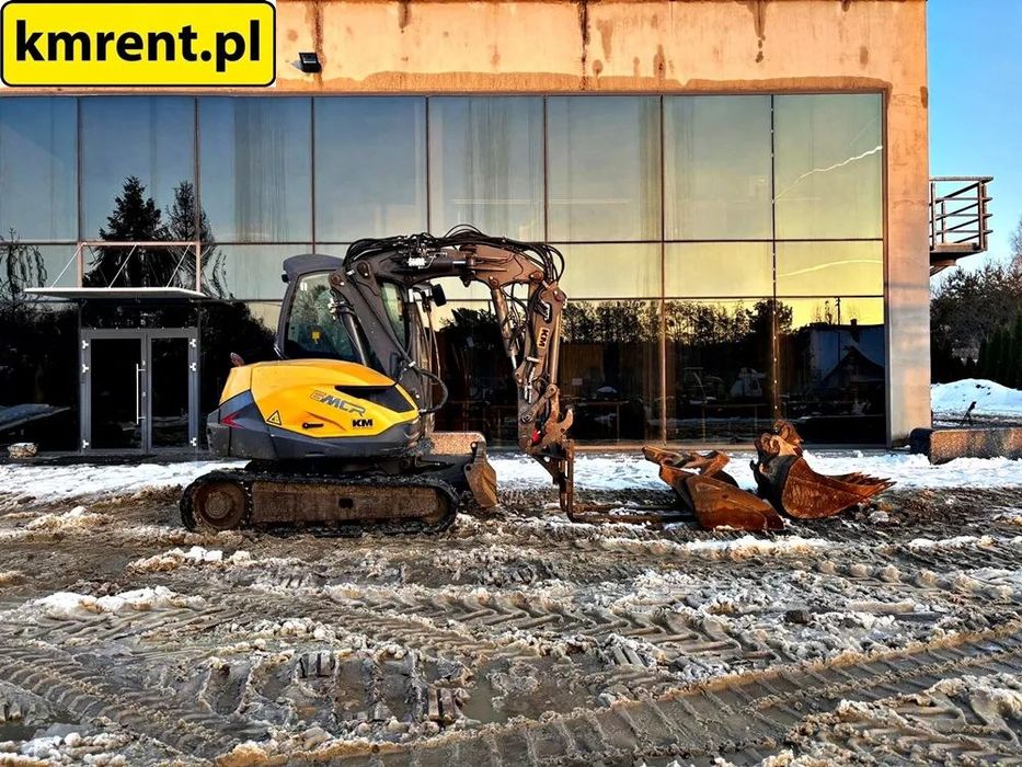 Mecalac 6 MCR MINI KOPARKA 2019r. | 8 MCR JCB 8035 VOLVO ECR 48 25 CAT 308 KUB  Mecalac 6 MCR Mini-Koparka 2019 Rok Produkcji!