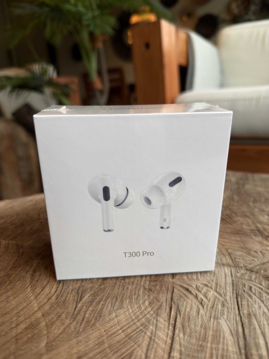 Auriculares - Air T300 Pods Pro - 2025 - Bluetooth - Branco