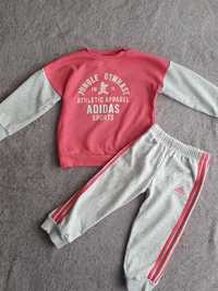 Dres Adidas dziewczecy dziecięcy rozmiar 92