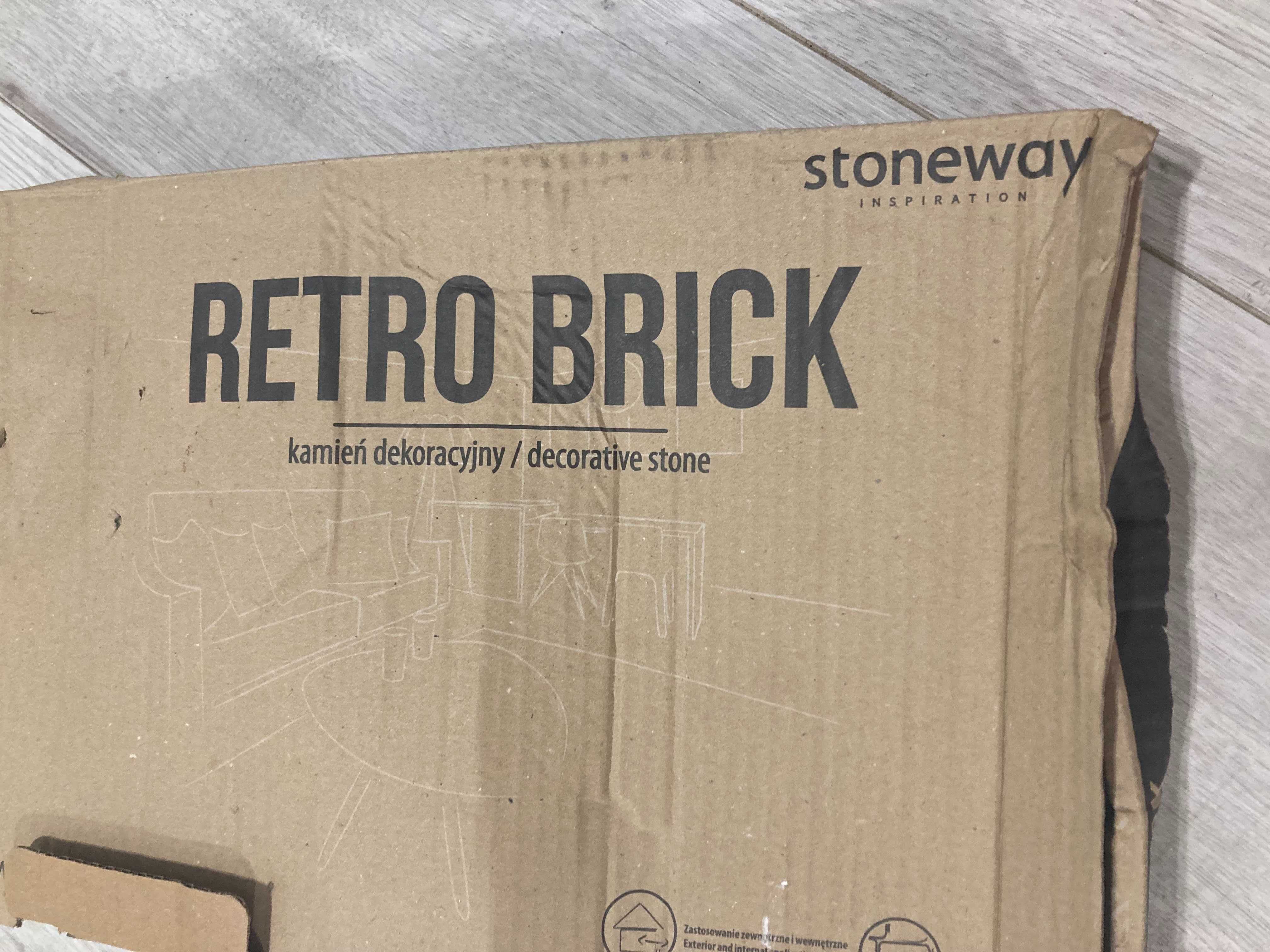 Kmień dekoracyjny / cegiełki Retro Brick 10 sztuk / Stoneway