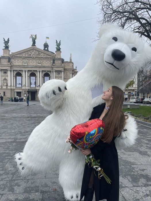 Аніматори;День народження;Подарунок;Дитяче свято;Весілля;Білий ведмідь