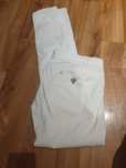Biale spodnie damskie letnie rozm L