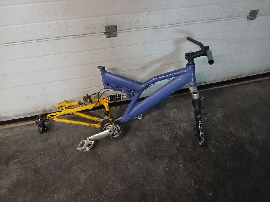 Quadro bicicleta para despachar