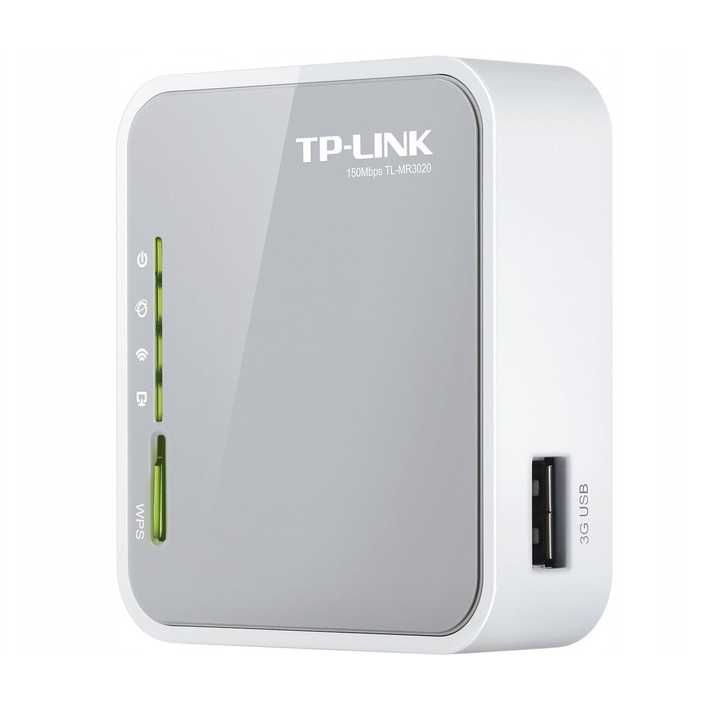 Router bezprzewodowy TP-LINK TL-MR3020/EU (3G/4G/LTE USB; 2,4 GHz)