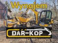 Wynajem Usługi Koparka 3-8 T Wozidlo 3-6T Walec 3 - 5T