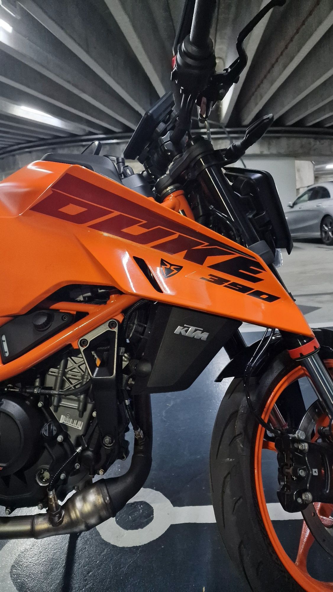 Mota Ktm duke 390
