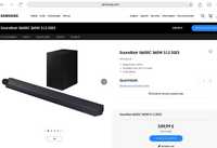 Samsung Soundbar Q600C 360W (nova na caixa)