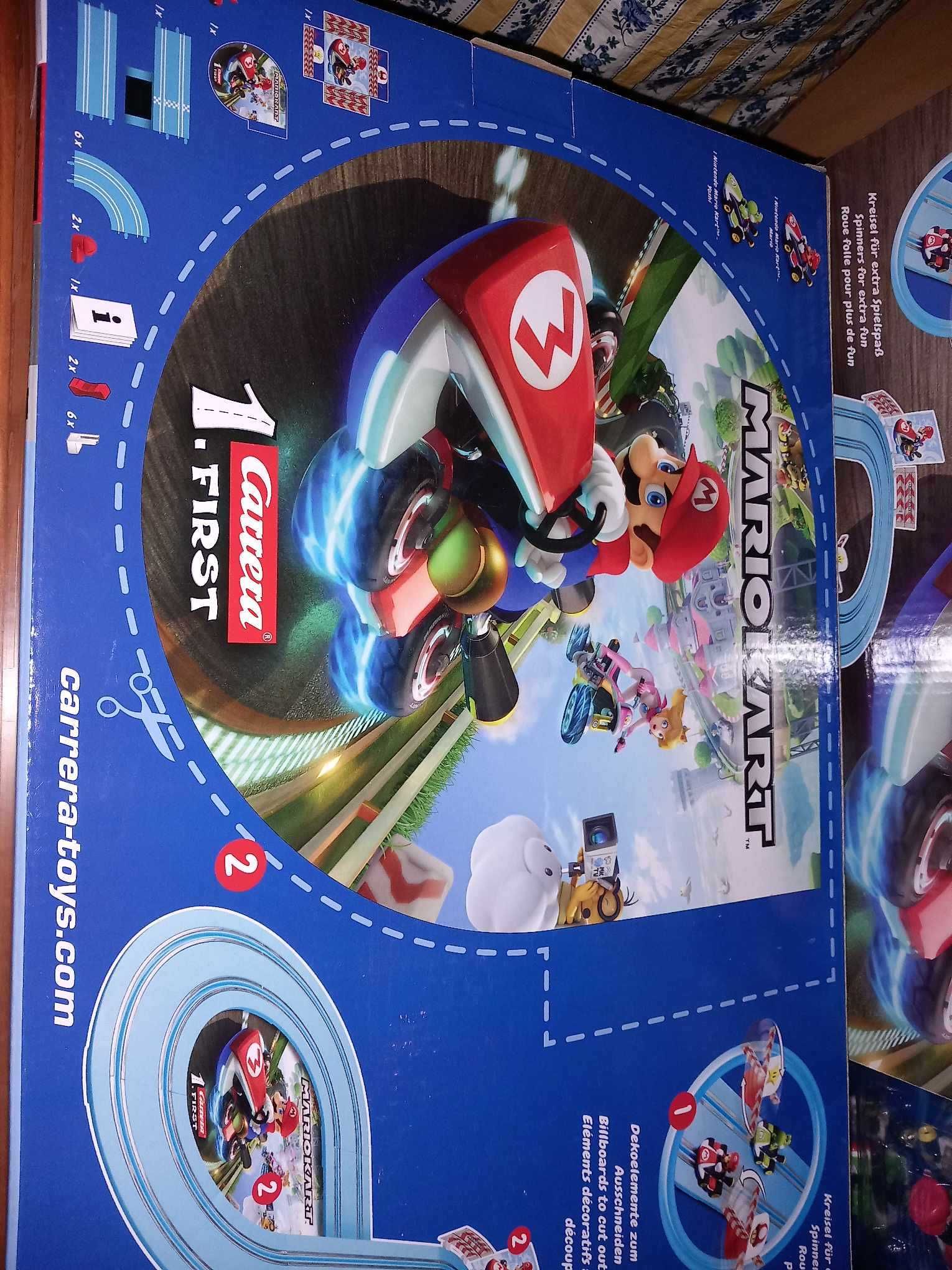 Circuito My First Carrera Mario Kart NOVO com desconto 25%