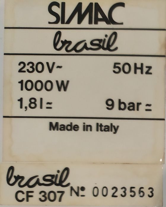 Кавомашина SIMAC brasil